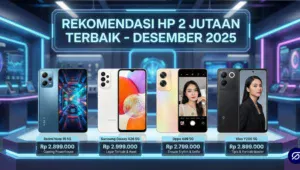 Rekomendasi HP 2 Jutaan Terbaik 2025